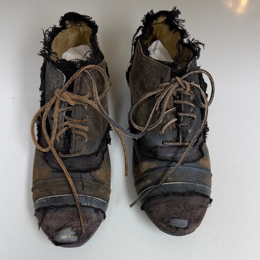 Magnolia Pearl Distressed  Booties